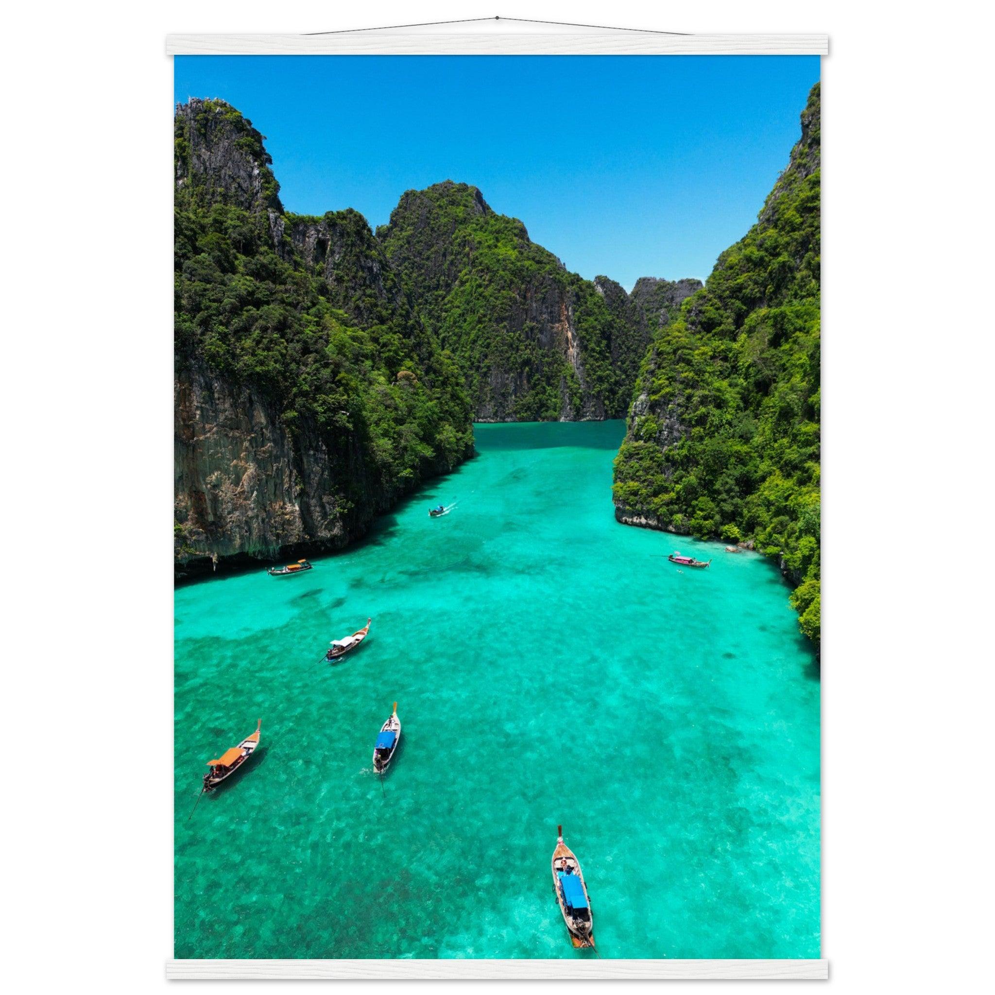 Pi Leh Bay (Pi Leh Lagoon), Andaman Sea, Mueang Krabi District, Krabi, Thailand - Printree.ch Andamanisches Meer, Bootstour, Foto, Fotografie, Inseln, Krabi, Küstenlandschaft, Mueang Krabi Bezirk, Naturschönheit, Pi Leh Bay, Pi Leh Lagoon, Reisen, Thailand, türkisfarbenes Wasser, unsplash