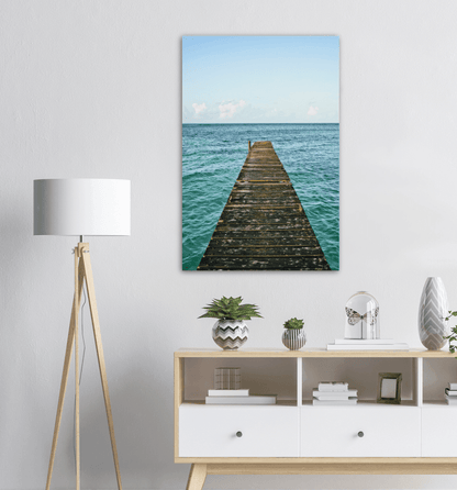 Pier - Printree.ch einfachschweizer, exklusiv, Foto, Fotografie, karibik, meer, Poster, Reisen, Südamerika