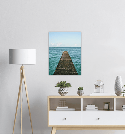 Pier - Printree.ch einfachschweizer, exklusiv, Foto, Fotografie, karibik, meer, Poster, Reisen, Südamerika