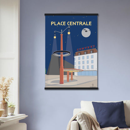 Place Centrale Biel. - Printree.ch Localspot, Minimal, Minimalismus