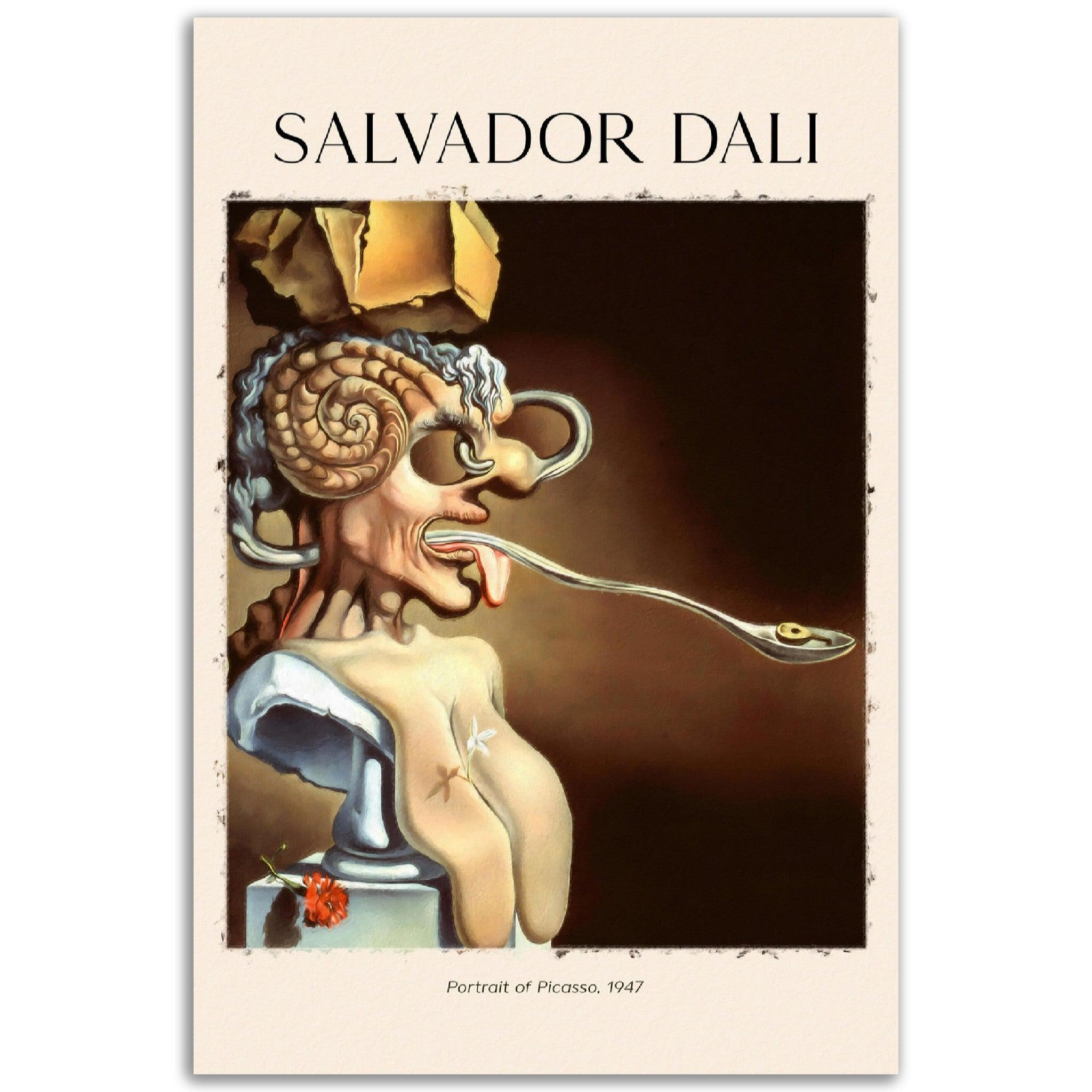 Portät von Picassovon Salvador Dali