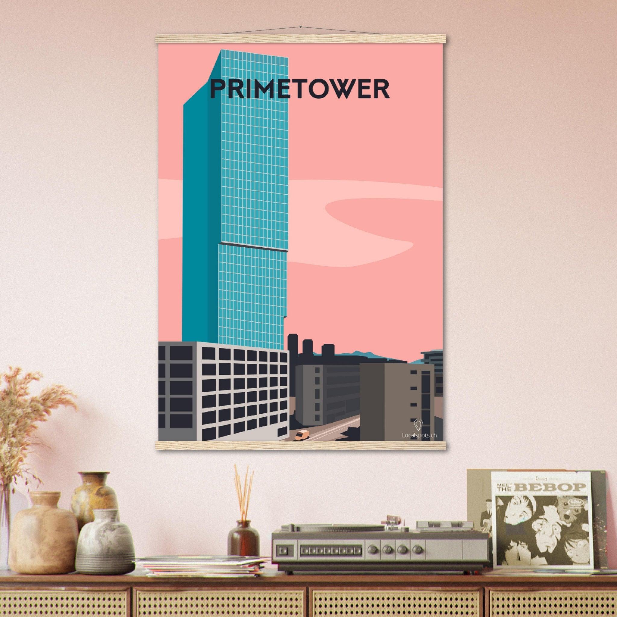 Primetower - Printree.ch alt, blau, blick, europa, europäisch, Localspot, Minimal, Minimalismus, reise, schweiz, stadt, stadtbild, tourismus, tourist, urban, wahrzeichen, zürich