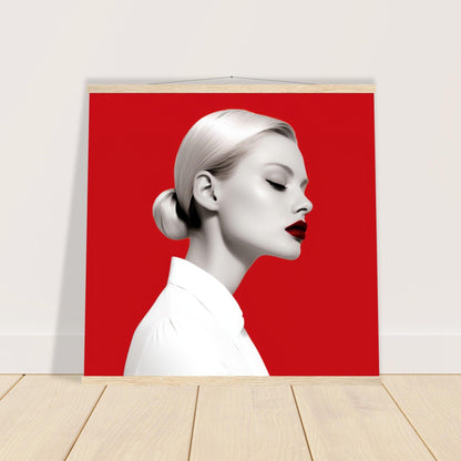 Rouge Serenity - Printree.ch farbig, Kunstdruck, mehrfarbig, Pop ART, Pop-Kultur, poptonicart, zeitgenössische kunst