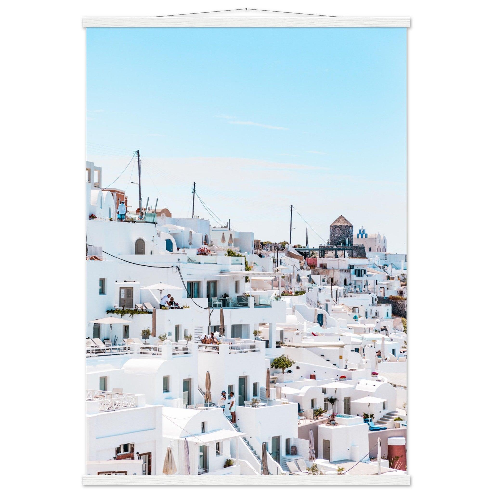 Santorini, Greece - Printree.ch Caldera, Foto, Fotografie, Griechenland, Insel, Kykladen, Oia, Reisen, Santorini, Sonnenuntergang, unsplash, Urlaub, Vulkan, weiße Häuser, Ägäis