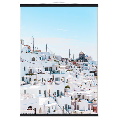 Santorini, Greece - Printree.ch Caldera, Foto, Fotografie, Griechenland, Insel, Kykladen, Oia, Reisen, Santorini, Sonnenuntergang, unsplash, Urlaub, Vulkan, weiße Häuser, Ägäis