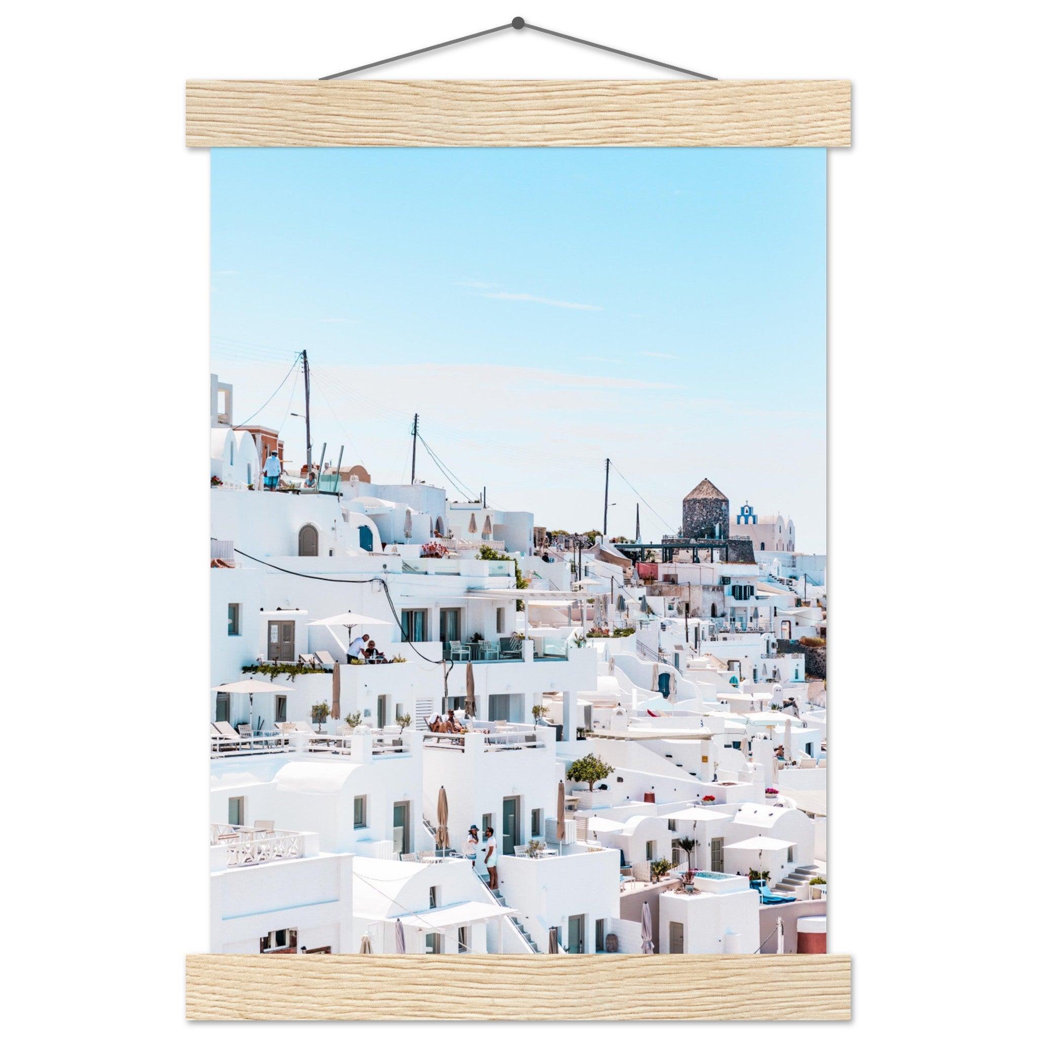 Santorini, Greece - Printree.ch Caldera, Foto, Fotografie, Griechenland, Insel, Kykladen, Oia, Reisen, Santorini, Sonnenuntergang, unsplash, Urlaub, Vulkan, weiße Häuser, Ägäis