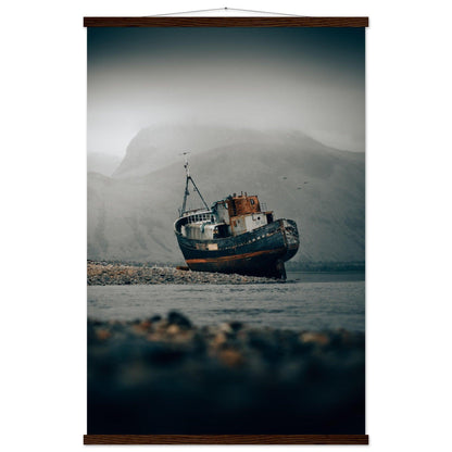 Schiffswrack in Schottland - Printree.ch Foto, Fotografie, Geschichte, Küste, maritimes Erbe, Meereslandschaft, Reisen, Schiffswrack, Schottland, Sehenswürdigkeit, unsplash, Unterwasserwelt, Wracktauchen