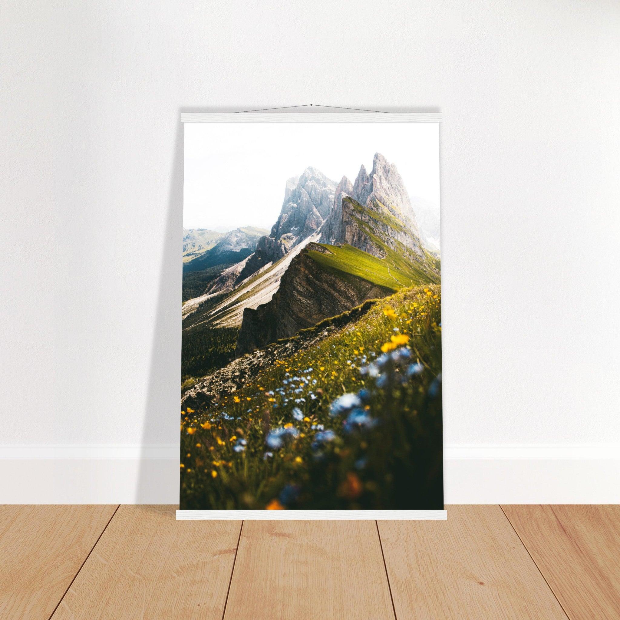 Seceda in Ortisei, Italien - Printree.ch Alpen, Aussichtspunkt, Berglandschaft, Dolomiten, Foto, Fotografie, Italien, Natur, Ortisei, Panorama, Reisen, Seceda, Skifahren, unsplash, Wanderung