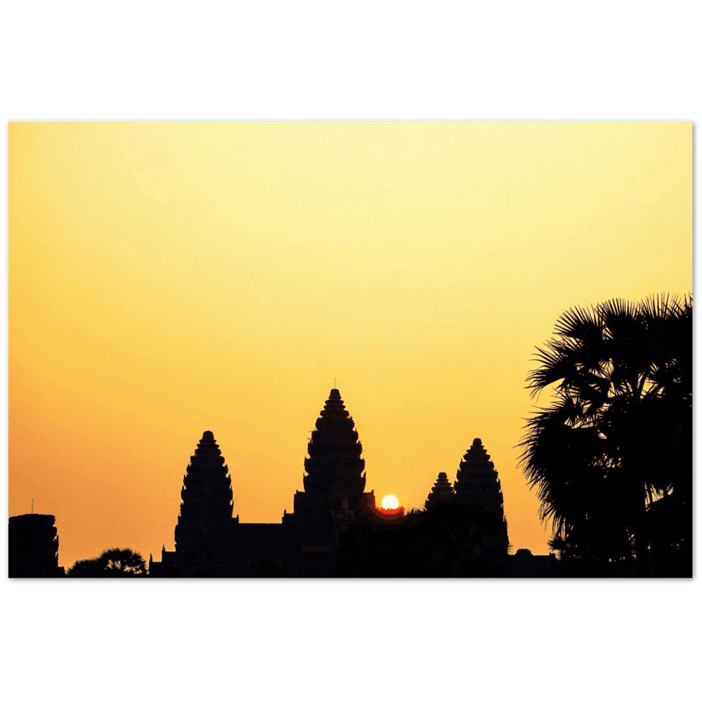 Sonnenaufgang Angkor Wat - Printree.ch alt, angkor, architektur, asiatisch, Asien, buddhismus, denkmal, Foto, gebäude, kambodscha, Poster, reap, Reisen, religion, siem, stein, tempel, tourismus, unesco, wat