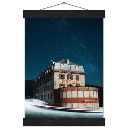 Sternennacht über dem Belvedere - Printree.ch alpin, Unsplash