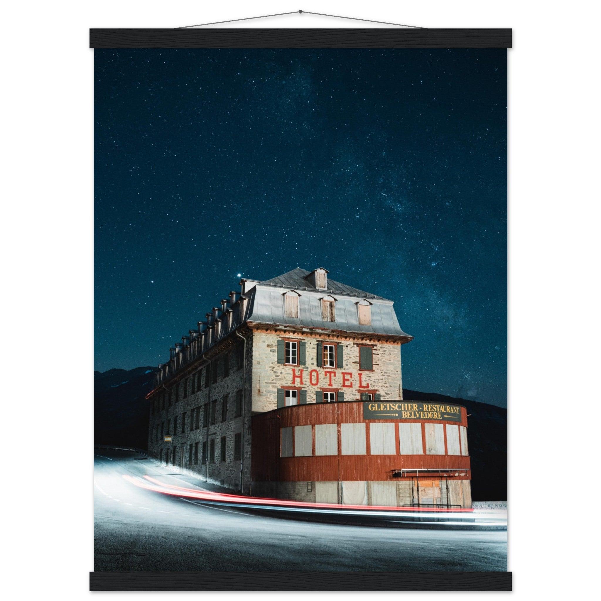 Sternennacht über dem Belvedere - Printree.ch alpin, Unsplash