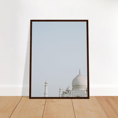 Taj Mahal Poster: Zeitlose Schönheit - Printree.ch Agra, Architektur, Foto, Fotografie, Garten, Grabmal, Indien, Liebe, Marmor, Monument, Reisen, Sonnenaufgang, Symmetrie, Taj Mahal, UNESCO-Welterbe, unsplash