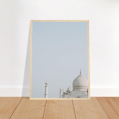 Taj Mahal Poster: Zeitlose Schönheit - Printree.ch Agra, Architektur, Foto, Fotografie, Garten, Grabmal, Indien, Liebe, Marmor, Monument, Reisen, Sonnenaufgang, Symmetrie, Taj Mahal, UNESCO-Welterbe, unsplash