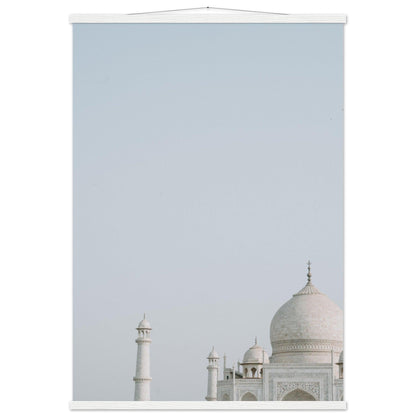 Taj Mahal Poster: Zeitlose Schönheit - Printree.ch Agra, Architektur, Foto, Fotografie, Garten, Grabmal, Indien, Liebe, Marmor, Monument, Reisen, Sonnenaufgang, Symmetrie, Taj Mahal, UNESCO-Welterbe, unsplash