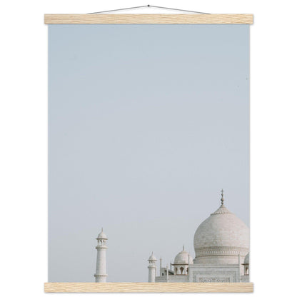 Taj Mahal Poster: Zeitlose Schönheit - Printree.ch Agra, Architektur, Foto, Fotografie, Garten, Grabmal, Indien, Liebe, Marmor, Monument, Reisen, Sonnenaufgang, Symmetrie, Taj Mahal, UNESCO-Welterbe, unsplash