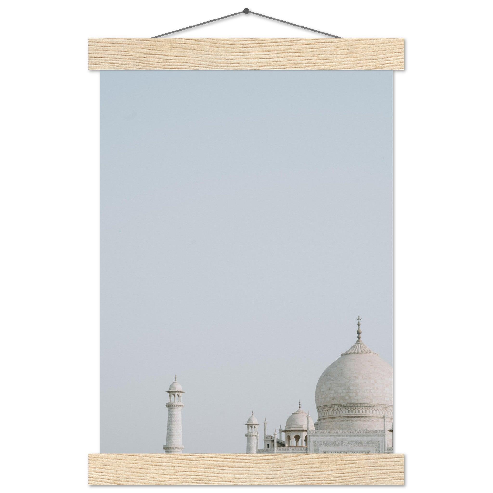 Taj Mahal Poster: Zeitlose Schönheit - Printree.ch Agra, Architektur, Foto, Fotografie, Garten, Grabmal, Indien, Liebe, Marmor, Monument, Reisen, Sonnenaufgang, Symmetrie, Taj Mahal, UNESCO-Welterbe, unsplash