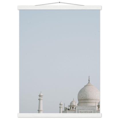 Taj Mahal Poster: Zeitlose Schönheit - Printree.ch Agra, Architektur, Foto, Fotografie, Garten, Grabmal, Indien, Liebe, Marmor, Monument, Reisen, Sonnenaufgang, Symmetrie, Taj Mahal, UNESCO-Welterbe, unsplash