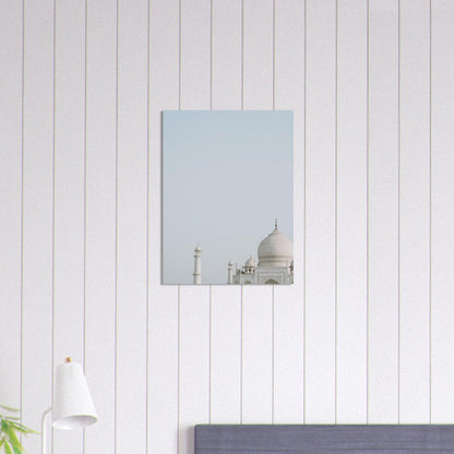 Taj Mahal Poster: Zeitlose Schönheit - Printree.ch Agra, Architektur, Foto, Fotografie, Garten, Grabmal, Indien, Liebe, Marmor, Monument, Reisen, Sonnenaufgang, Symmetrie, Taj Mahal, UNESCO-Welterbe, unsplash