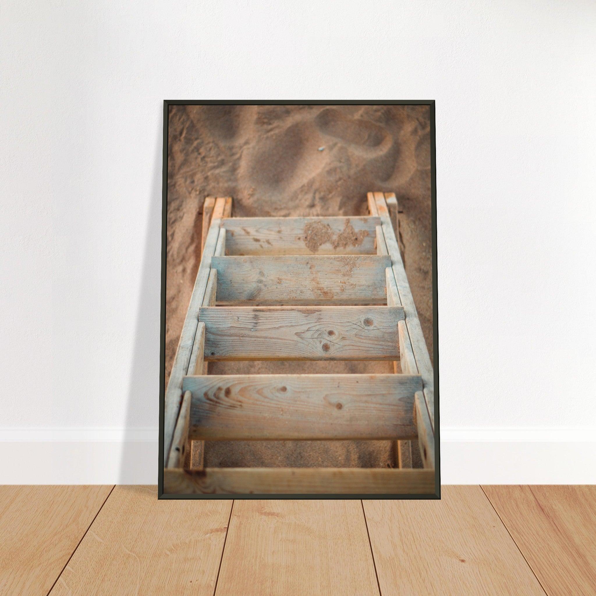 Treppe im Sand - Printree.ch Erholung, Foto, Fotografie, Küste, Küstenlandschaft, Meeresufer, Natur, Reisen, Sandstrand, Sommer, Strandtreppe, Strandzugang, Treppe, unsplash