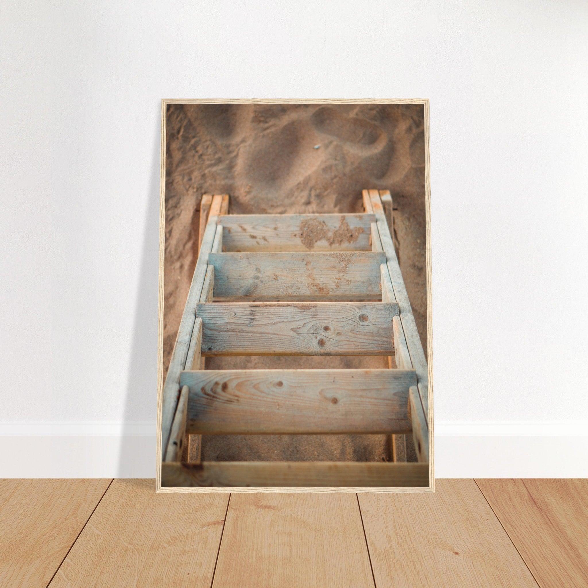 Treppe im Sand - Printree.ch Erholung, Foto, Fotografie, Küste, Küstenlandschaft, Meeresufer, Natur, Reisen, Sandstrand, Sommer, Strandtreppe, Strandzugang, Treppe, unsplash