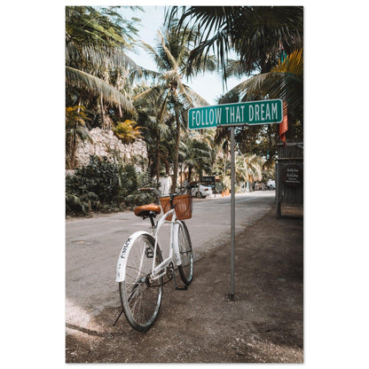 Tulum-Paradies: Inspirierendes Poster für Reiseenthusiasten. - Printree.ch Abenteuer, Fahrrad, Fahrradtour, Follow That Dream, Foto, Fotografie, Küste, Mexiko, Reisen, Strand, Tropen, unsplash, Urlaub