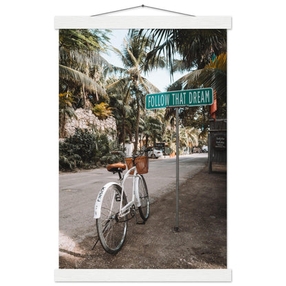 Tulum-Paradies: Inspirierendes Poster für Reiseenthusiasten. - Printree.ch Abenteuer, Fahrrad, Fahrradtour, Follow That Dream, Foto, Fotografie, Küste, Mexiko, Reisen, Strand, Tropen, unsplash, Urlaub