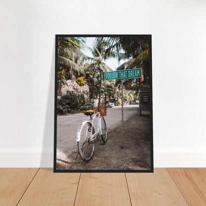 Tulum-Paradies: Inspirierendes Poster für Reiseenthusiasten. - Printree.ch Abenteuer, Fahrrad, Fahrradtour, Follow That Dream, Foto, Fotografie, Küste, Mexiko, Reisen, Strand, Tropen, unsplash, Urlaub