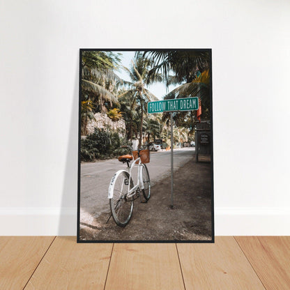 Tulum-Paradies: Inspirierendes Poster für Reiseenthusiasten. - Printree.ch Abenteuer, Fahrrad, Fahrradtour, Follow That Dream, Foto, Fotografie, Küste, Mexiko, Reisen, Strand, Tropen, unsplash, Urlaub