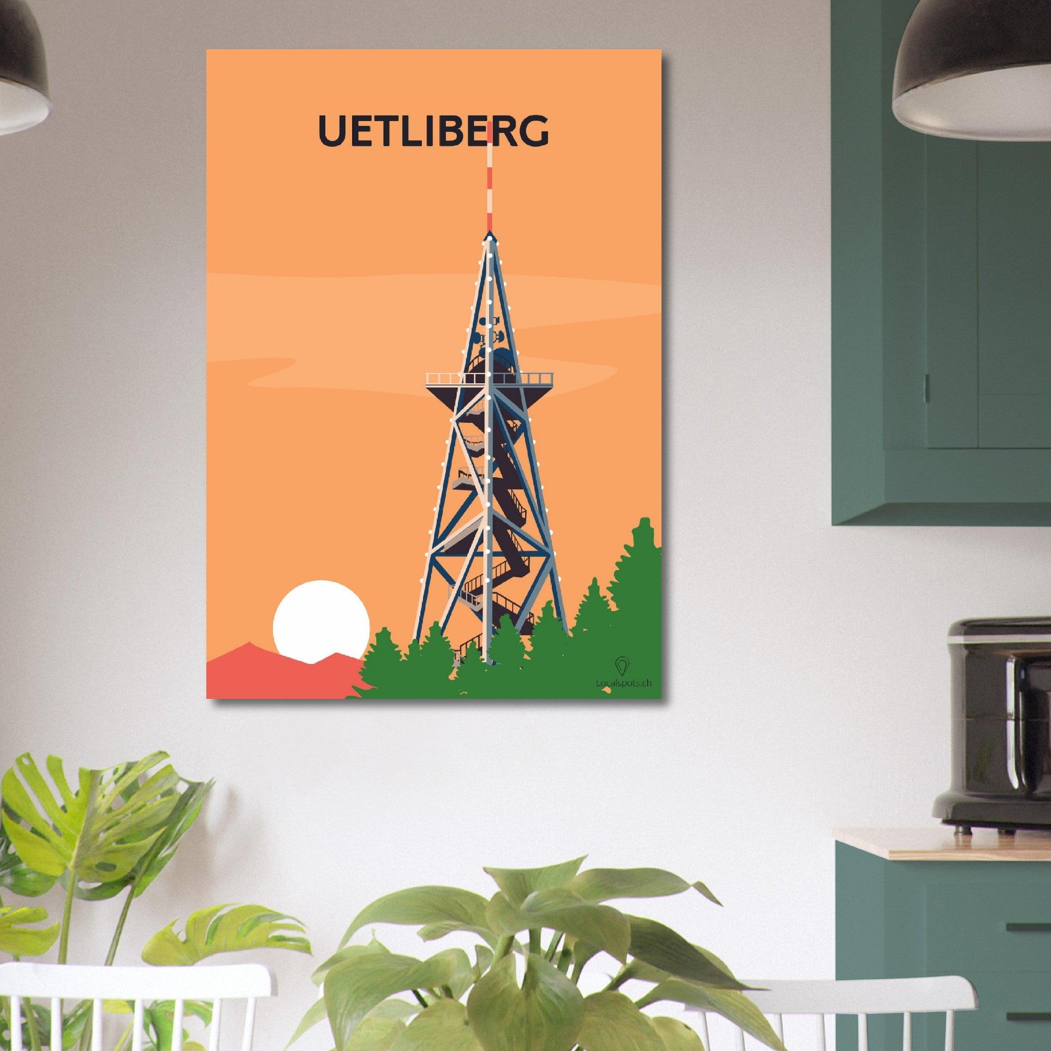 Uetliberg - Printree.ch Localspot, Minimal, Minimalismus