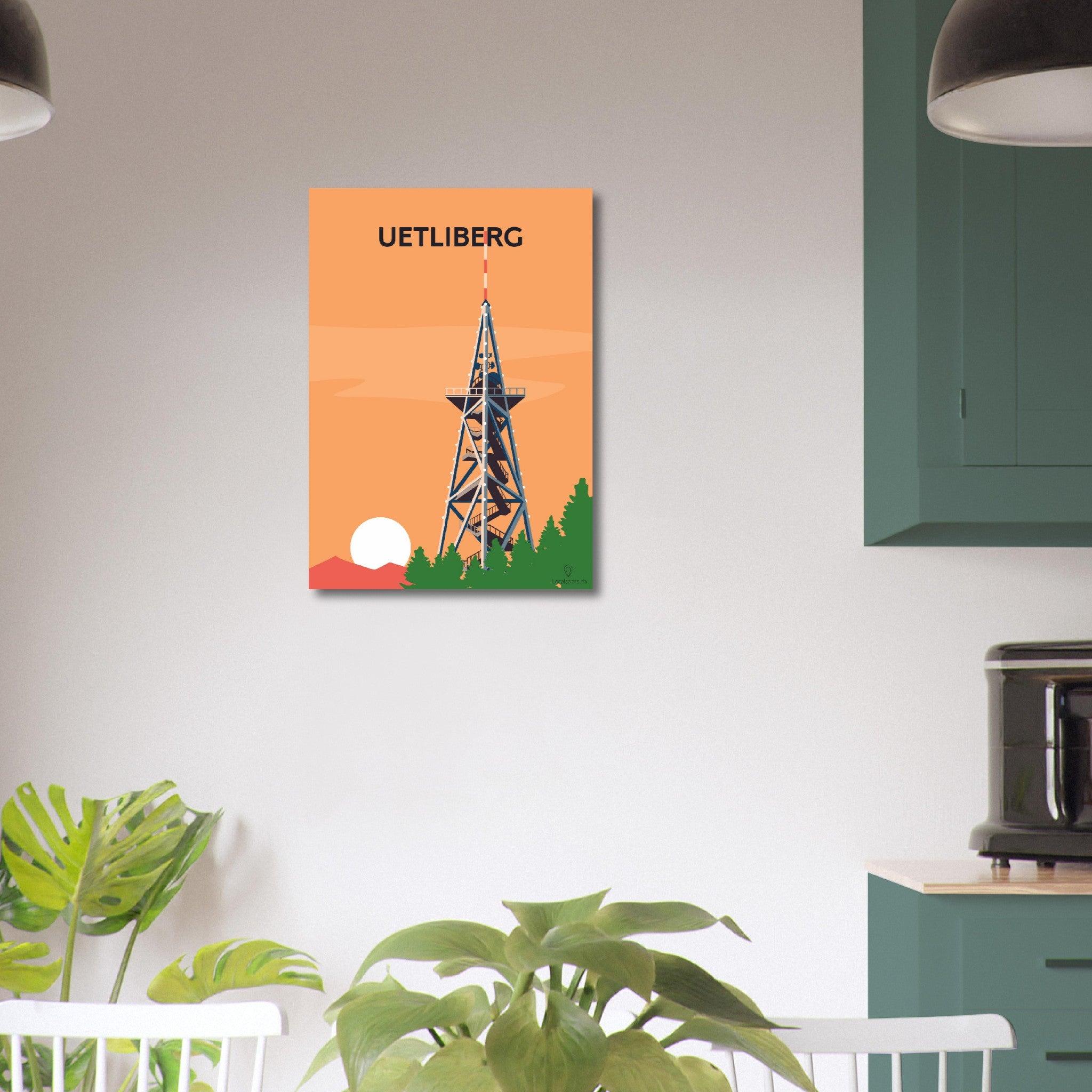 Uetliberg - Printree.ch Localspot, Minimal, Minimalismus