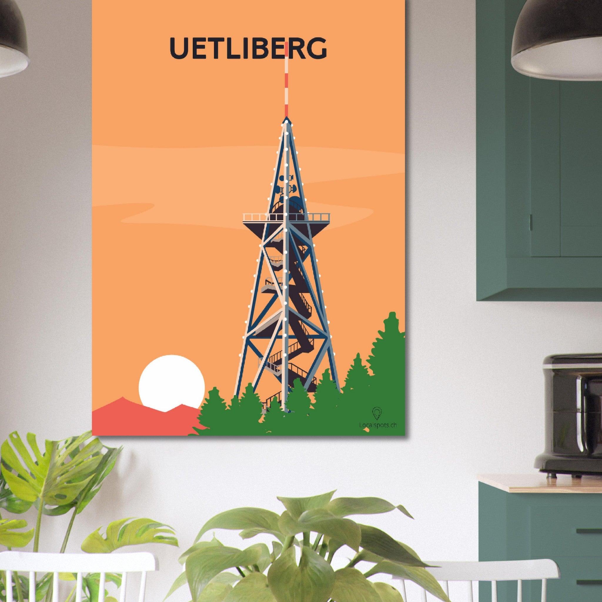 Uetliberg - Printree.ch Localspot, Minimal, Minimalismus