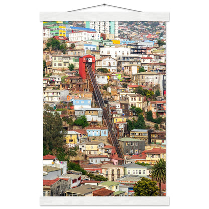 Valparaíso Schönheitsposter - Printree.ch bunte Häuser, Chile, Farben, Foto, Fotografie, Hafenstadt, Kultur, Künstlerviertel, Küste, Reisen, Stadtbild, Straßenkunst, UNESCO-Welterbe, unsplash, Valparaíso