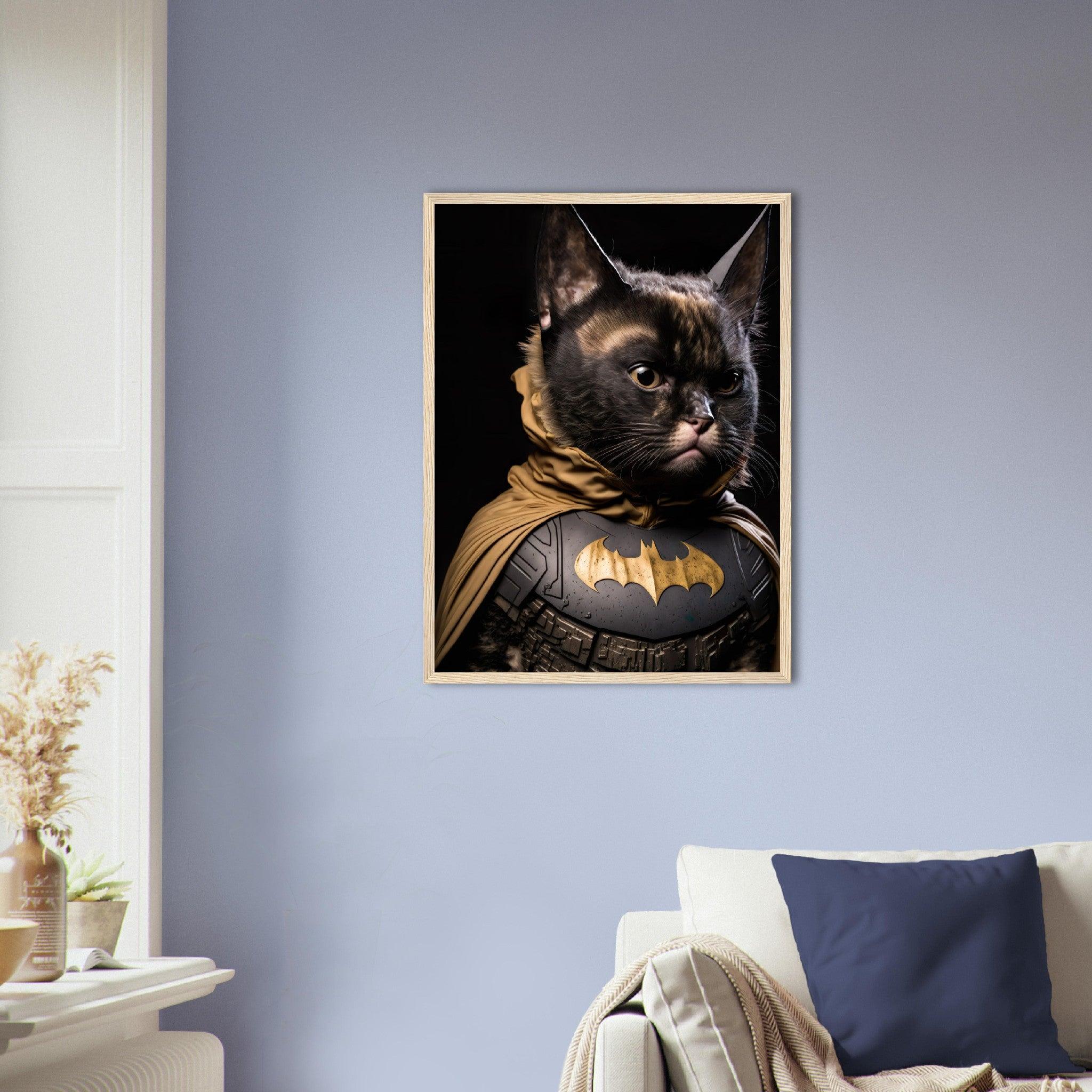 Batman Katzen - Printree.ch AI, Comic, held