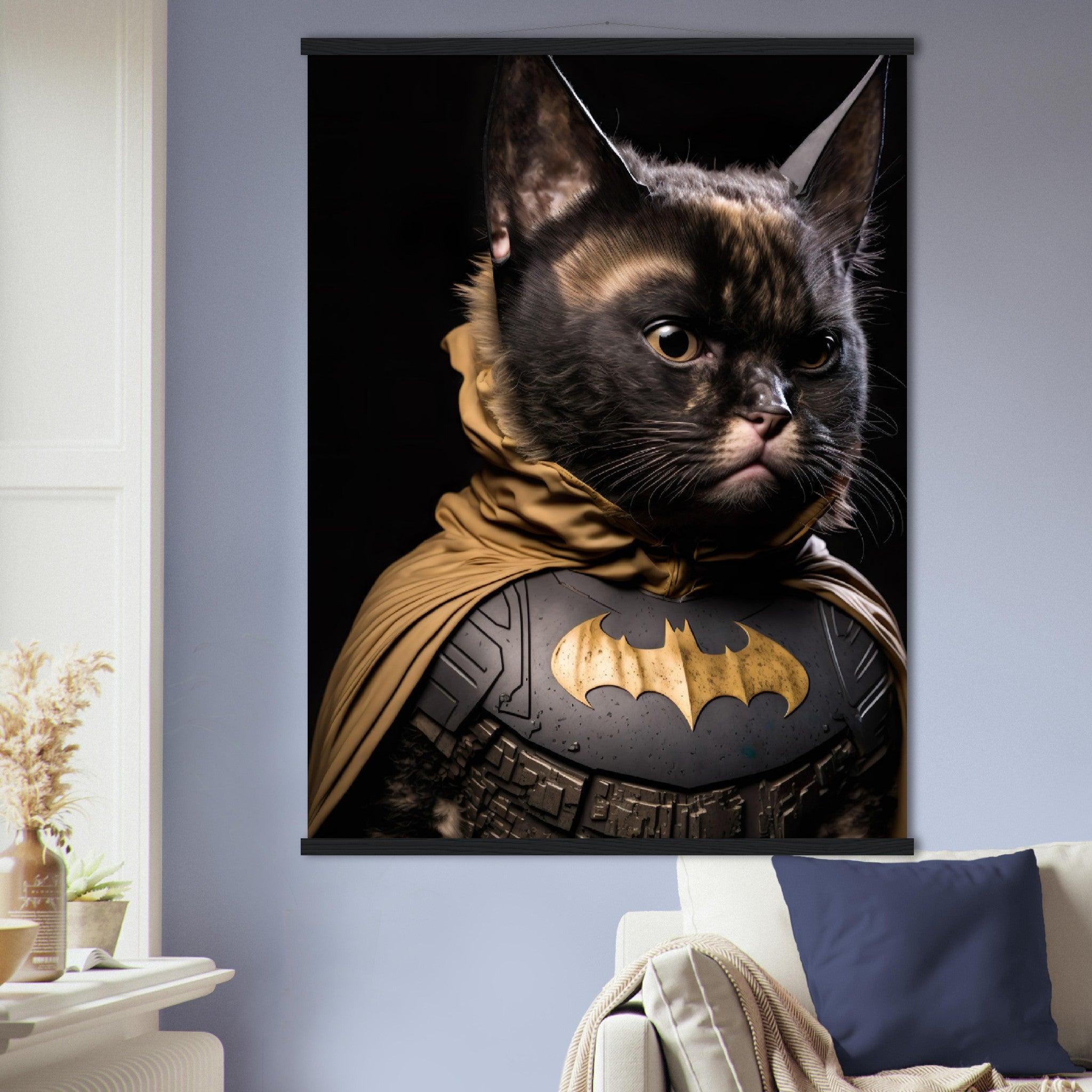 Batman Katzen - Printree.ch AI, Comic, held