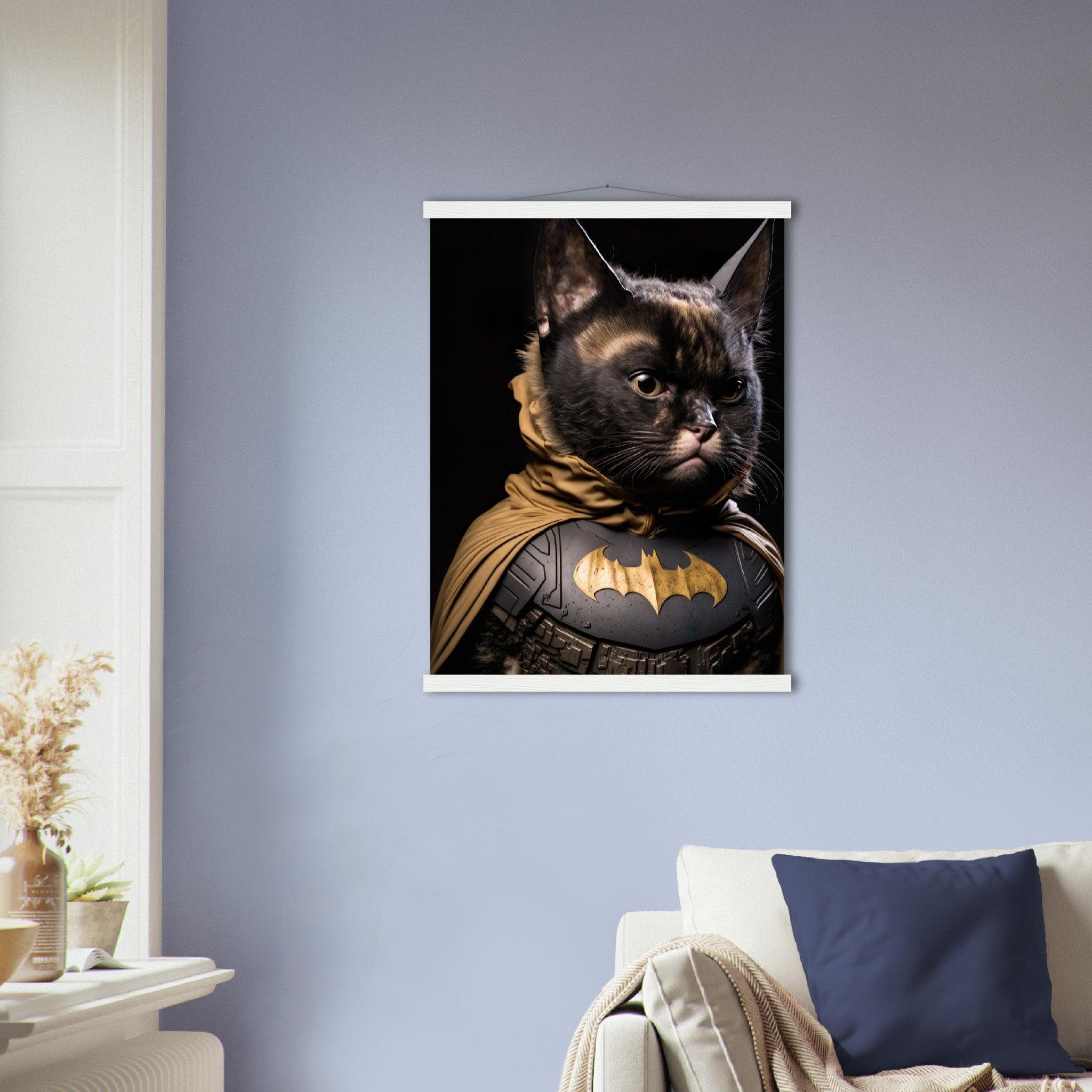 Batman Katzen - Printree.ch AI, Comic, held