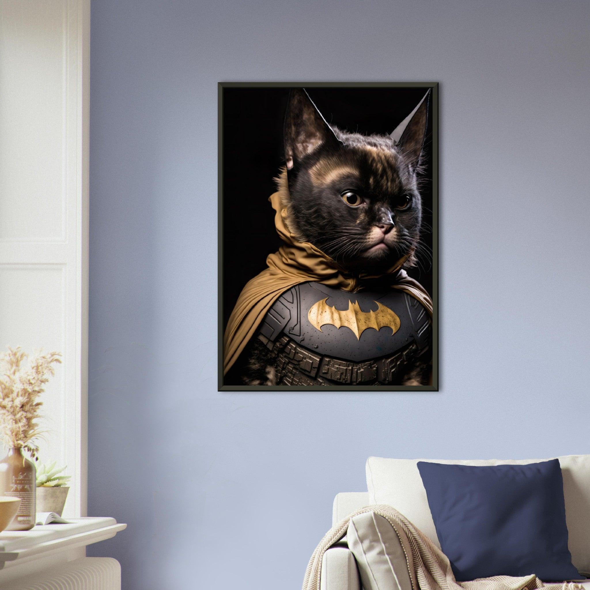 Batman Katzen - Printree.ch AI, Comic, held