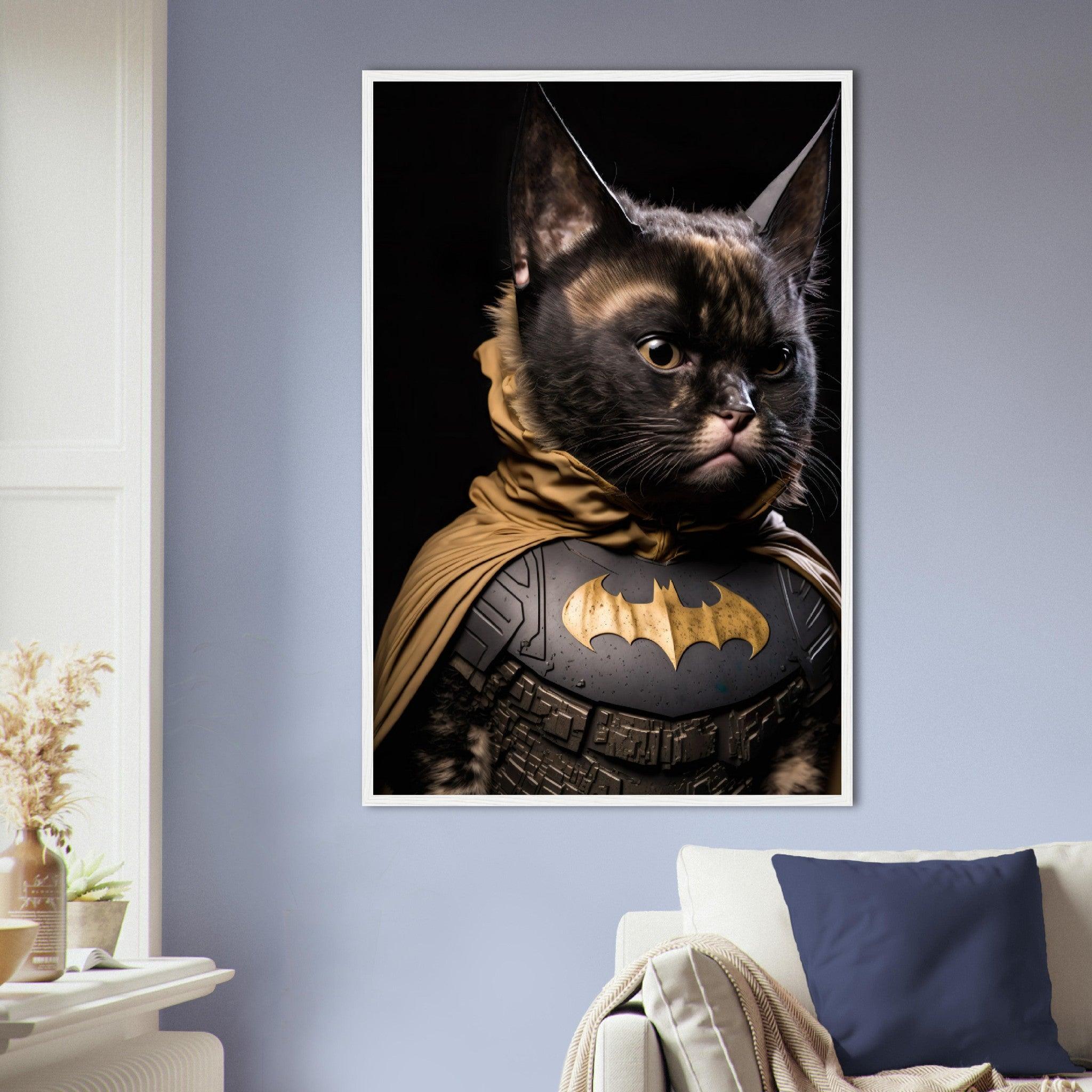 Batman Katzen - Printree.ch AI, Comic, held