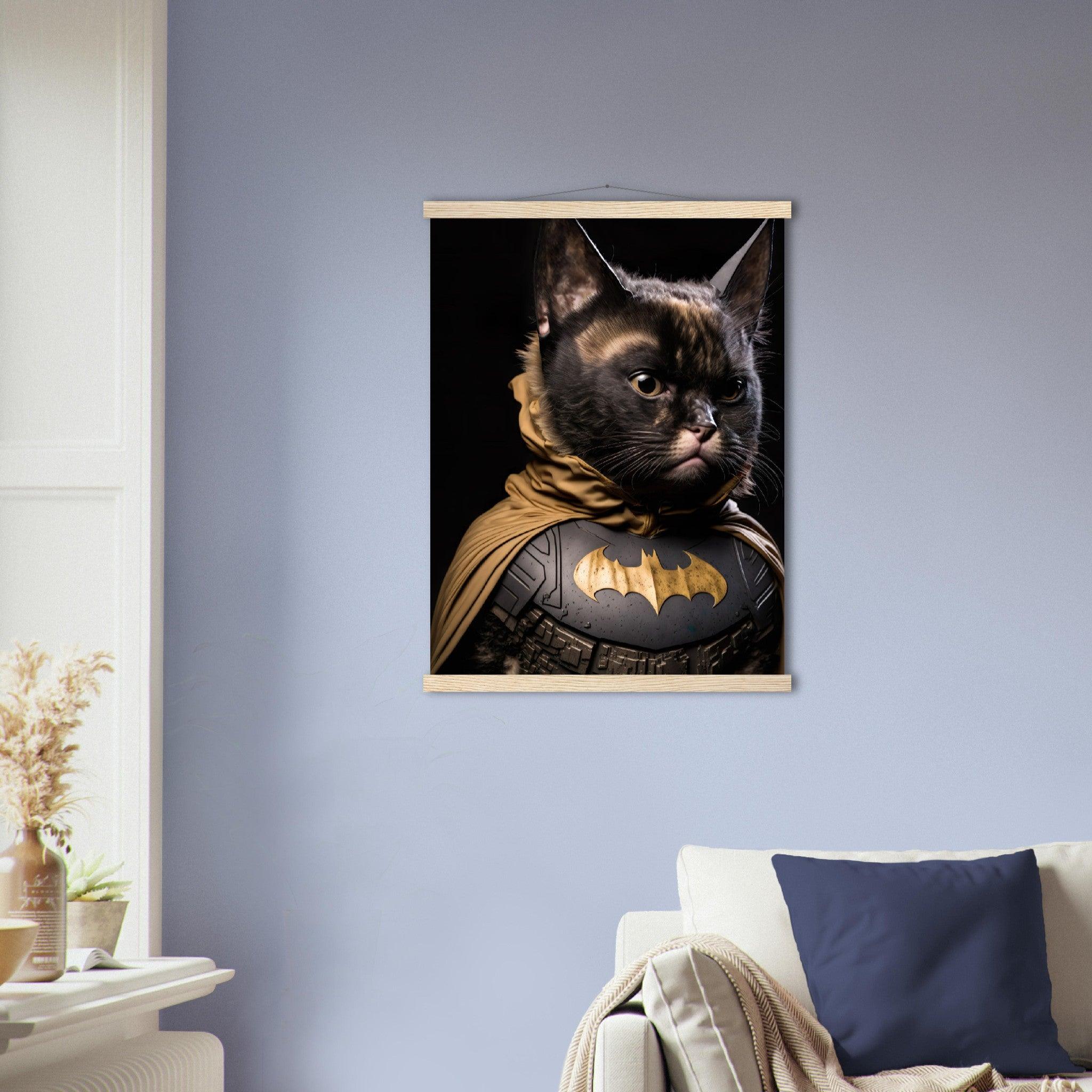 Batman Katzen - Printree.ch AI, Comic, held