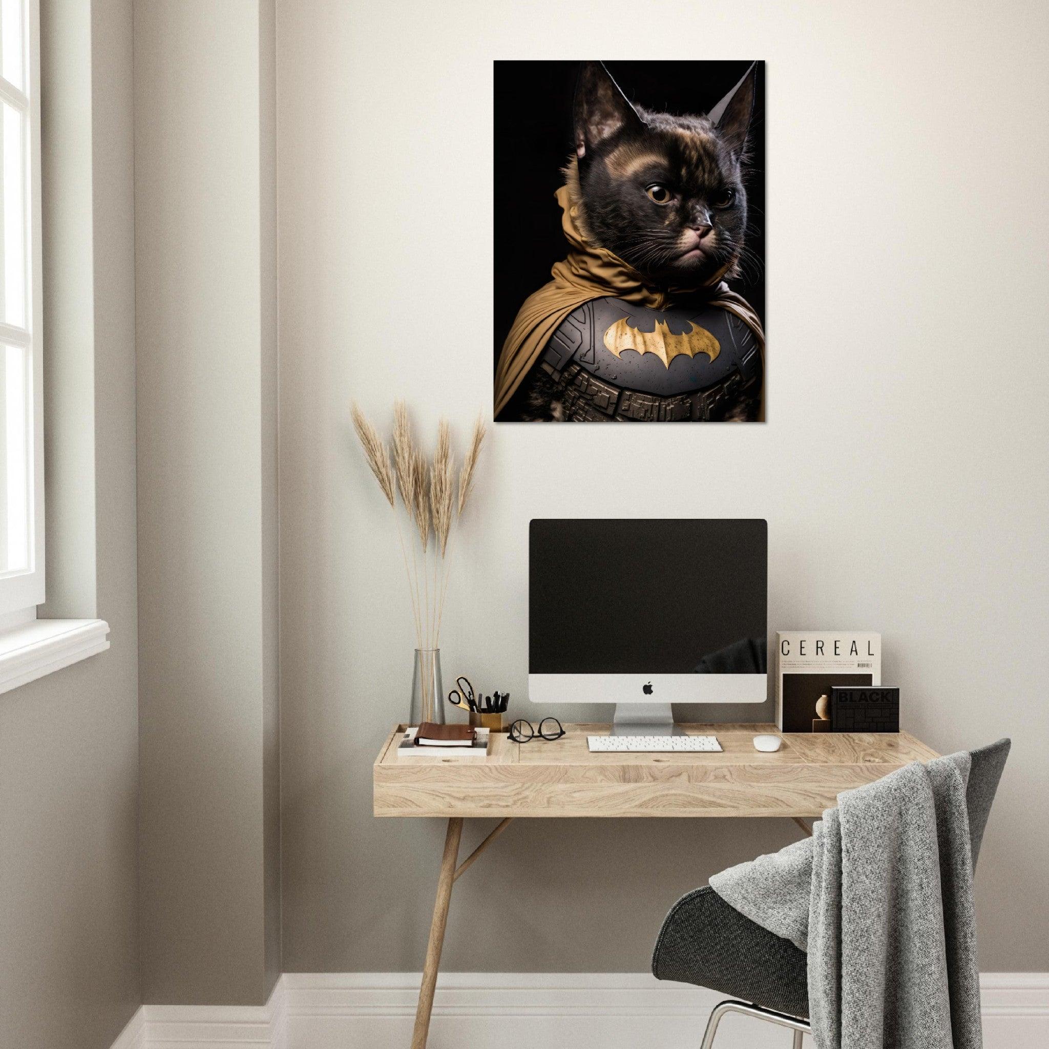 Batman Katzen - Printree.ch AI, Comic, held