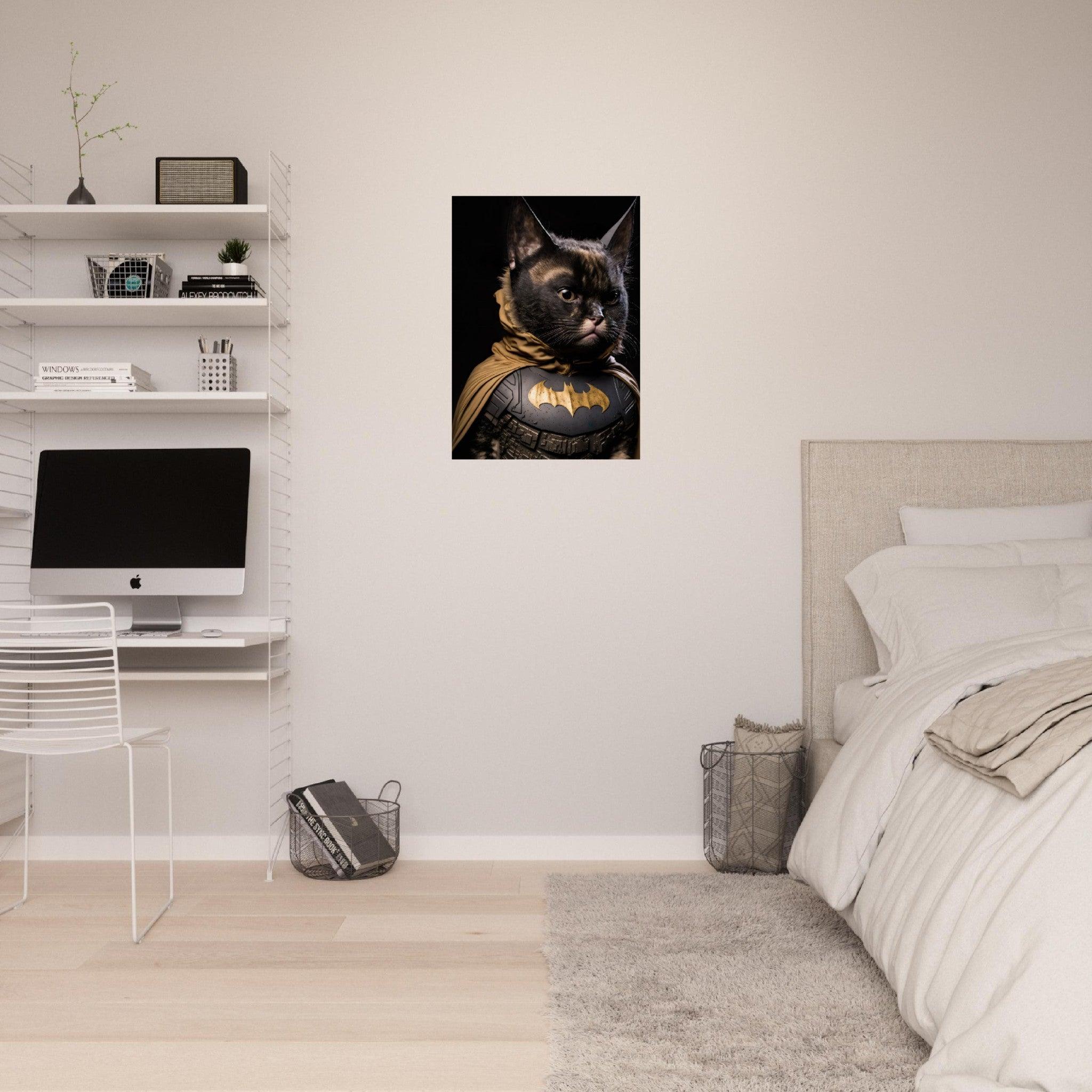 Batman Katzen - Printree.ch AI, Comic, held