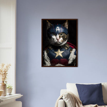 Captain Katze - Printree.ch AI, Comic, held