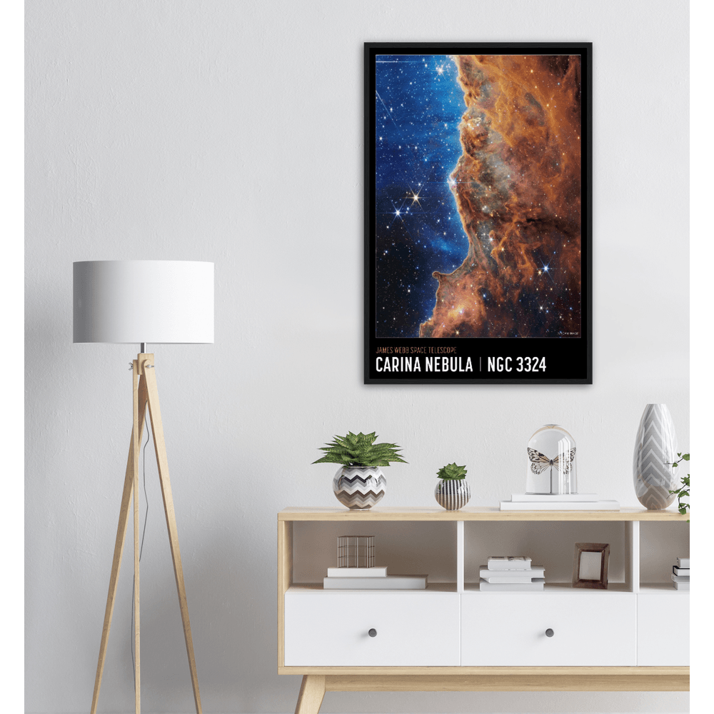 Carina-Nebel-Plakat - Printree.ch Astronomie, Carina-Nebel, Deep-Space-Fotografie, Foto, Fotografie, Galaxie, Himmelskörper, Kosmos, NASA, Nebel, Plakat, space, Sternentstehung, Universum, WEBB, Weltraum