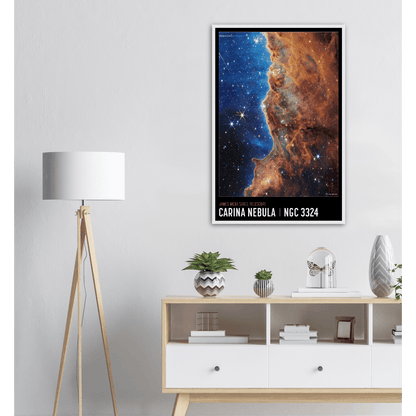 Carina-Nebel-Plakat - Printree.ch Astronomie, Carina-Nebel, Deep-Space-Fotografie, Foto, Fotografie, Galaxie, Himmelskörper, Kosmos, NASA, Nebel, Plakat, space, Sternentstehung, Universum, WEBB, Weltraum