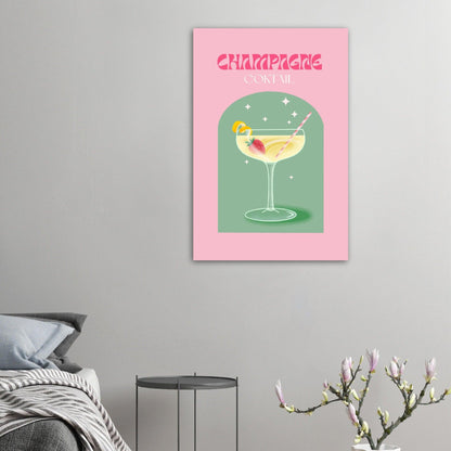 Champagne Modern Art Gallery - Printree.ch Kunst, Kunstdruck