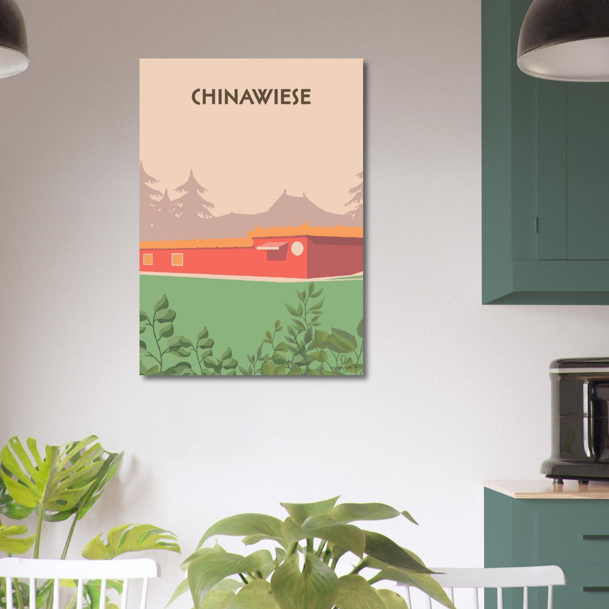 Chinawiese - Printree.ch Localspot, Minimal, Minimalismus