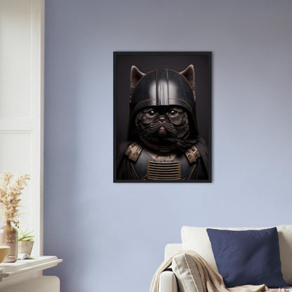 Darth Vador Katze - Printree.ch AI, Comic, held