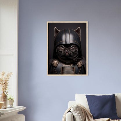 Darth Vador Katze - Printree.ch AI, Comic, held