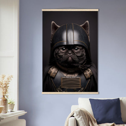 Darth Vador Katze - Printree.ch AI, Comic, held