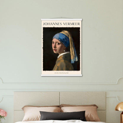 Das Mädchen mit dem Perlenohrgehänge Gemälde von Jan Vermeer - Printree.ch abstrakte frauen, frau, Frauen, Kunst, Malen, Maler, Malerei, Meisterwerk