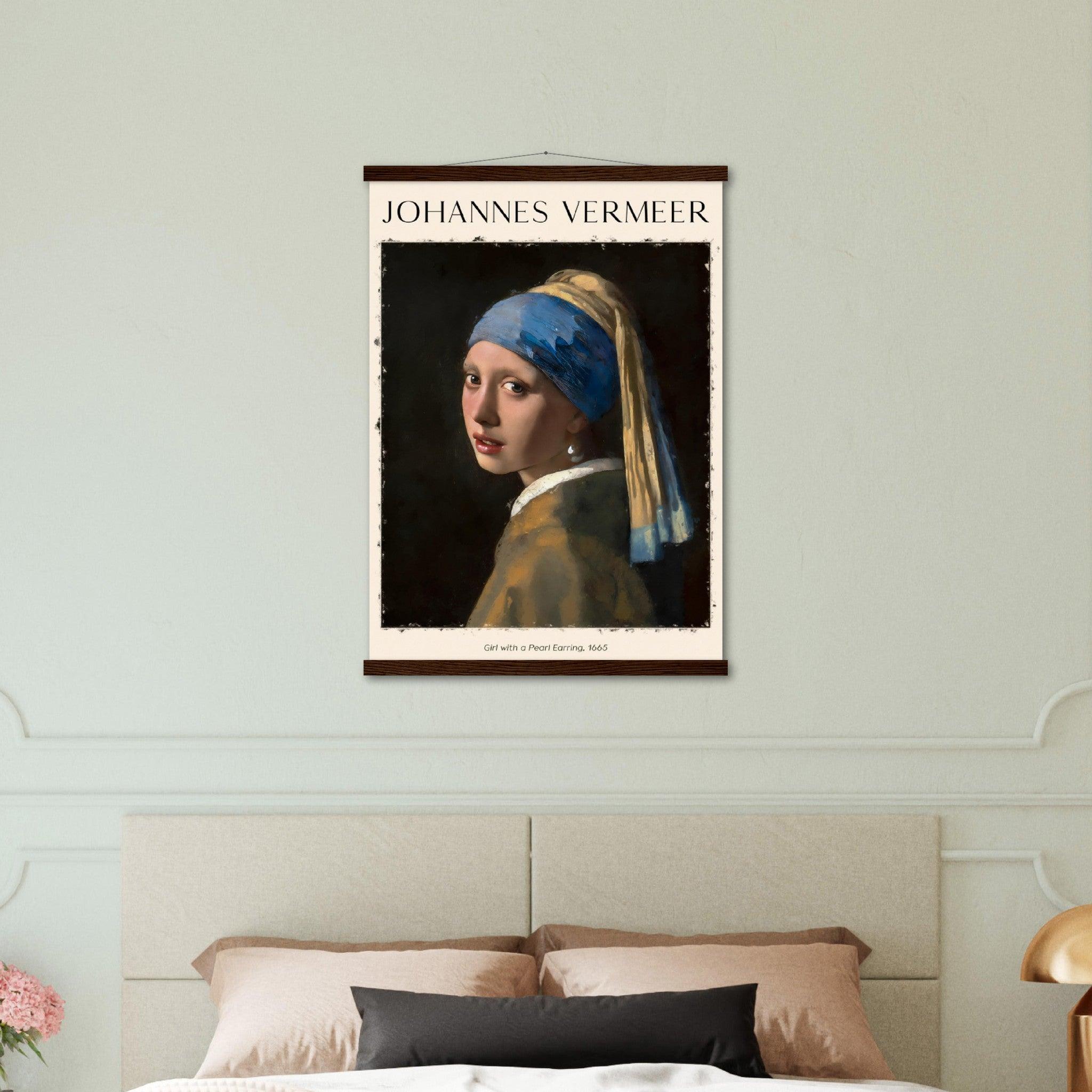 Das Mädchen mit dem Perlenohrgehänge Gemälde von Jan Vermeer - Printree.ch abstrakte frauen, frau, Frauen, Kunst, Malen, Maler, Malerei, Meisterwerk